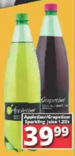Big Save Appletiser/ Grapetiser Sparkling Juice offer