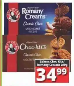 Big Save Bakers Choc Kits/ Romany Creams offer