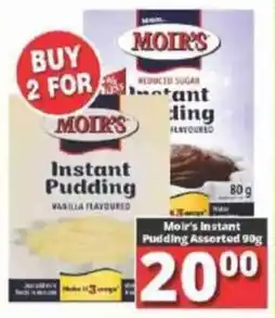 Big Save Moir's Instant Pudding Assorted offer
