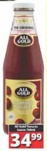 Big Save All Gold Tomato Sauce offer