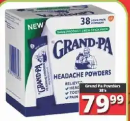 Big Save Grand Pa Powders offer