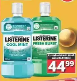 Big Save Listerine Mouth Wash Assorted offer