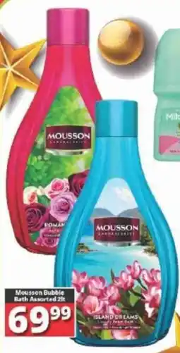 Big Save Mousson Bubble Bath Assorted offer
