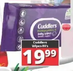 Big Save Cuddlers Wipes offer