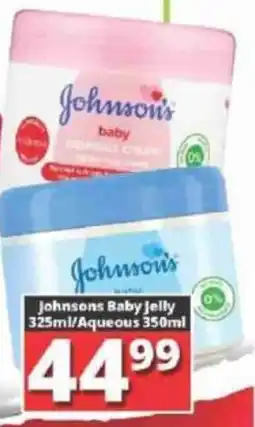 Big Save Johnsons Baby Jelly/ Aqueous offer
