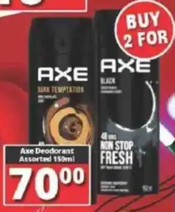 Big Save Axe Deodorant Assorted offer