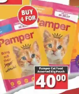 Big Save Pamper Cat Food Assorted Pouch offer