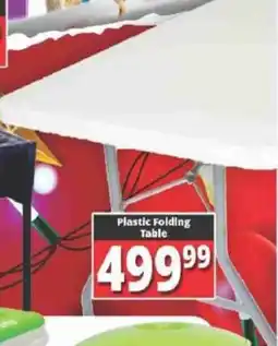 Big Save Plastic Folding Table offer