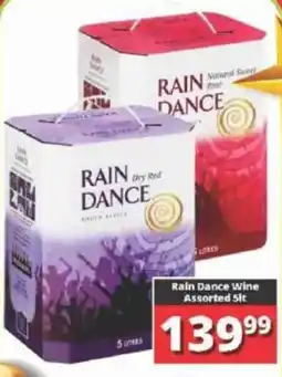 Big Save Rain Dance Wine Assorted offer
