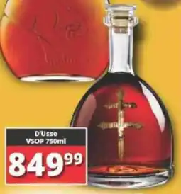 Big Save D'Usse VSOP offer