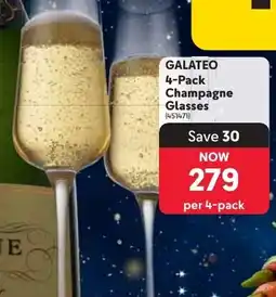 Makro Galateo Champagne Glasses offer