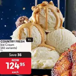Makro Country Fresh Ice Cream offer