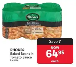 Makro Rhodes Baked Beans in Tomato Sauce offer