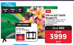 Makro 109 cm (43) QLED Google TV offer