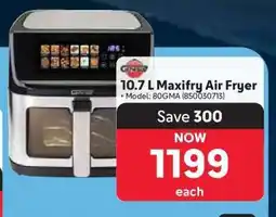 Makro 10.7 L Maxifry Air Fryer offer