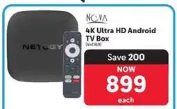 Makro 4K Ultra HD Android TV Box offer