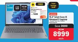 Makro Lenovo 15.3 Intel Core i5 Ideapad 3 Laptop offer