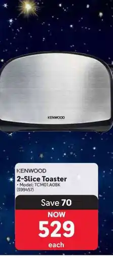 Makro KENWOOD 2-Slice Toaster offer