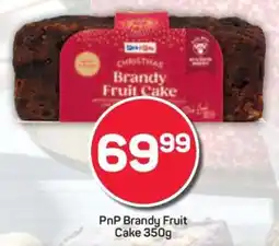Pick n Pay PnP Brandy Fruit Cake 350g offer