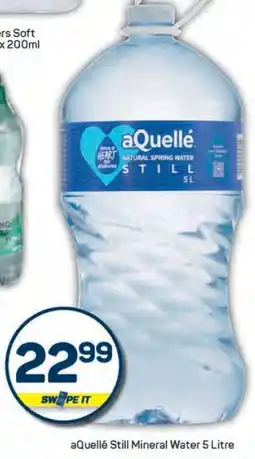 Pick n Pay aQuellé Still Mineral Water 5 Litre offer