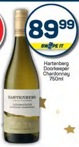 Pick n Pay Hartenberg Doorkeeper Chardonnay 750ml offer