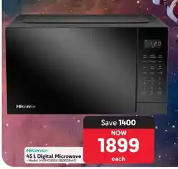 Makro Hisense 45 L Digital Microwave offer