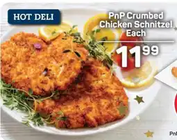 Pick n Pay PnP Crumbed Chicken Schnitzel Each offer