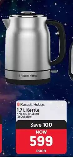 Makro Russell Hobbs 1.7 L Kettle offer