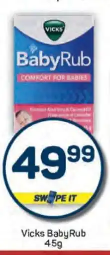 Pick n Pay Vicks BabyRub 45g offer