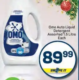 Pick n Pay Omo Auto Liquid Detergent Assorted 1,5 Litre Each offer