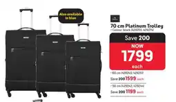 Makro 70 cm Platinum Trolley offer