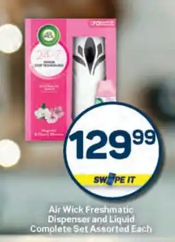 Pick n Pay Air Wick Freshmatic Dispenser and Liquid Complete Set Assorted Each offer