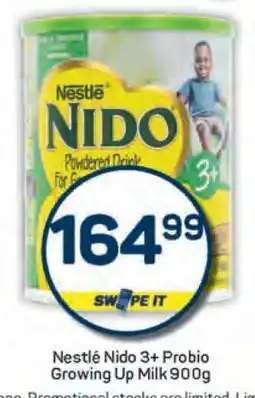 Pick n Pay Nestlé Nido 3+ Probio Growing Up Milk 900g offer