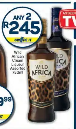Pick n Pay Wild African Cream Liqueur Assorted 750ml offer