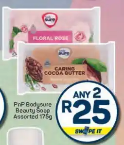 Pick n Pay PnP Bodysure Beauty Soap Assorted 175g offer
