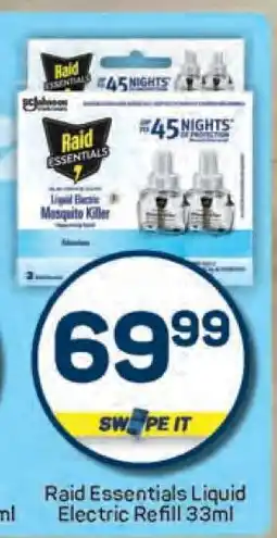 Pick n Pay Raid Essentials Liquid Electric Refill 33ml offer