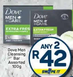 Pick n Pay Dove Men Cleansing Bar Assorted 100g offer