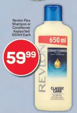Pick n Pay Revlon Flex Shampoo or Conditioner Assorted 650ml Each offer