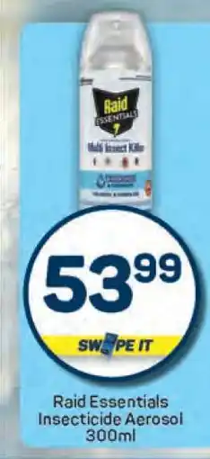 Pick n Pay Raid Essentials Insecticide Aerosol 300ml offer