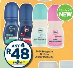Pick n Pay PnP Bodysure Roll-On Assorted 50ml offer