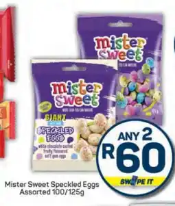 Pick n Pay Mister Sweet Speckled Eggs Assorted 100/125g offer
