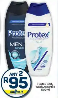 Pick n Pay Protex Body Wash Assorted 500ml offer