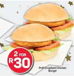 Pick n Pay PnP Crumbed Chicken Burger offer