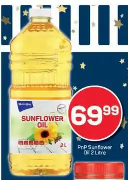 Pick n Pay PnP Sunflower Oil 2 Litre offer