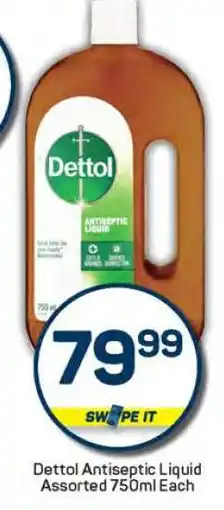 Pick n Pay Dettol Antiseptic Liquid Assorted-750ml Each offer