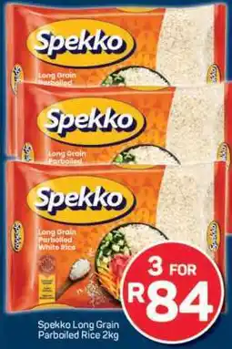 Pick n Pay Spekko Long Grain Parboiled Rice-2Kg offer