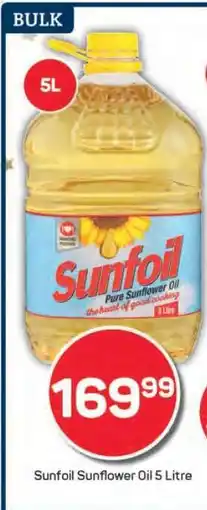 Pick n Pay Sunfoil Sunflower Oil 5 Litre offer
