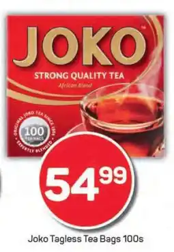 Pick n Pay Joko Tagless Tea Bags 100s offer