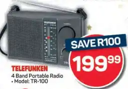 Pick n Pay Telefunken 4-Band Portable Radio offer