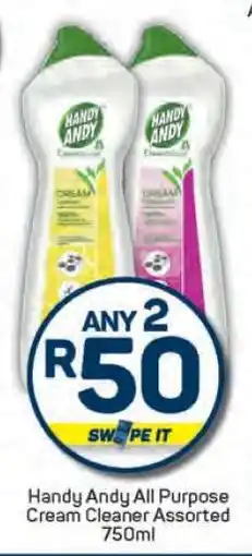 Pick n Pay Handy Andy All Purpose Cream Cleaner Assorted 750ml offer